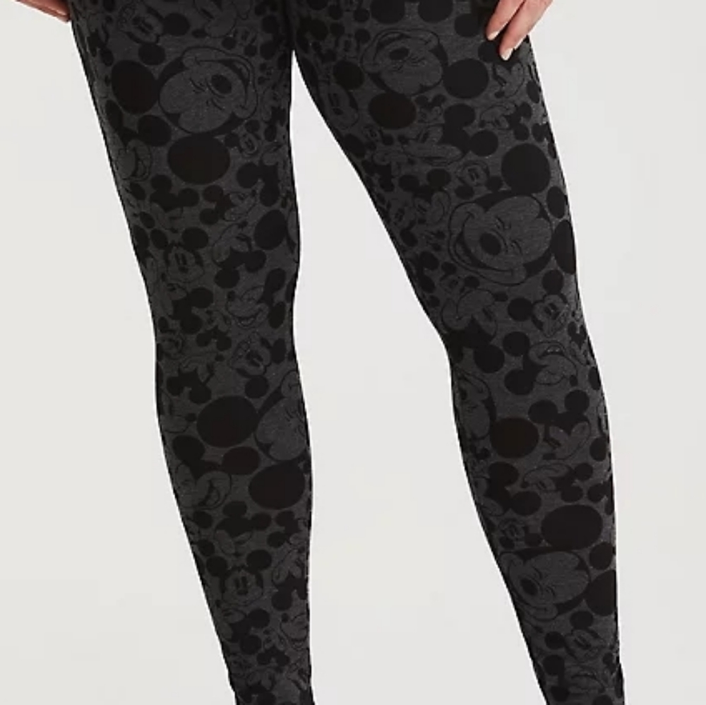 Torrid Mickey Mouse Leggings